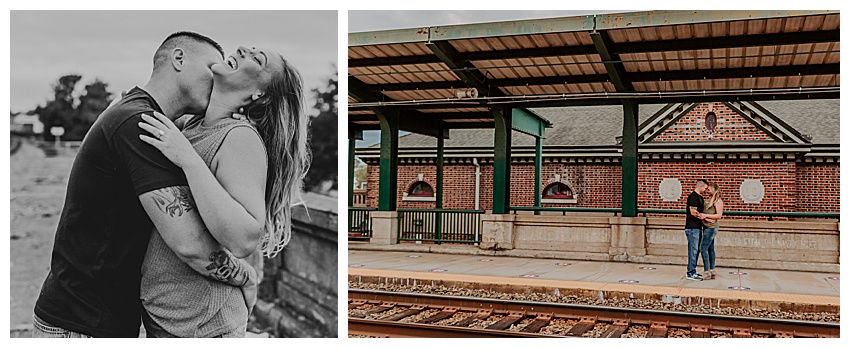 Fredericksburg Virginia Train Station Photography