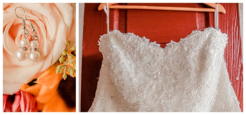 Bridal Gown Detail and Accessories